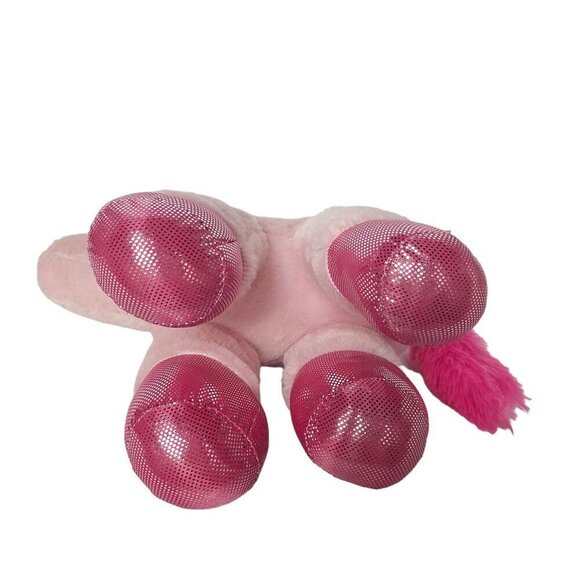 Dan Dee Pink Unicorn Plush Valentine Heart Arrow Stuffed Animal 2016 13" - Picture 7 of 10